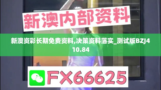 新澳资彩长期免费资料,决策资料落实_测试版BZJ410.84