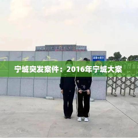 宁城突发案件：2016年宁城大案 