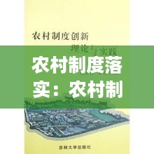 农村制度落实：农村制度创新 