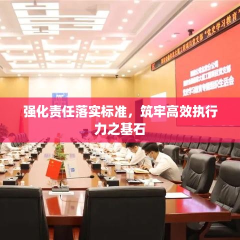 强化责任落实标准，筑牢高效执行力之基石