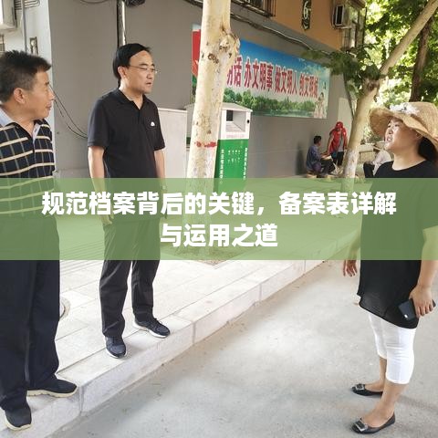规范档案背后的关键，备案表详解与运用之道